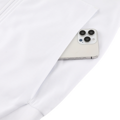 Cappotto e pantaloni bianchi Adidas Cold Set 