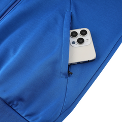 Conjunto de chaqueta y pantalón Adidas azul, verde, blanco y rojo para clima frío