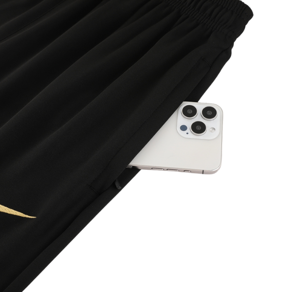 Conjunto de Frio Nike Blusão + Calça Preto e Amarelo - VENI Futebol