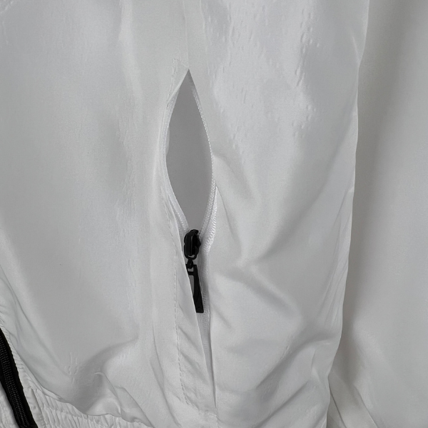 Corta Vento Adidas Branco e Preto - VENI Futebol