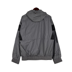 Corta Vento Adidas Cinza e Preto - VENI Futebol