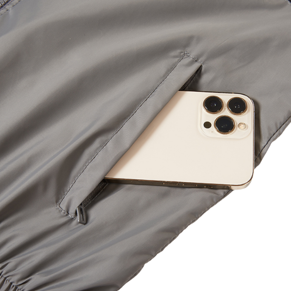 Corta Vento Adidas Preto e Cinza - VENI Futebol