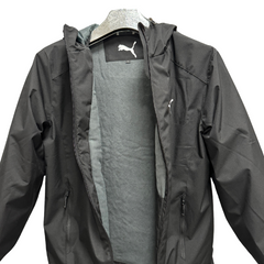 Chaqueta cortavientos negra Puma