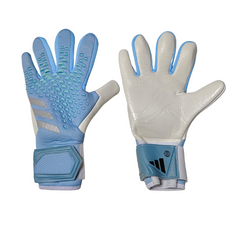 Luva de Goleiro Adidas Predator Accuracy League Azul Claro - VENI Futebol