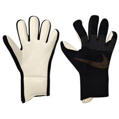 Guantes de portero Nike Vapor Dynamic Fit Elite negros y dorados