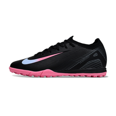 Scarpa da calcio Nike Zoom Mercurial Vapor 16 Elite Turf TF nera, blu e rosa