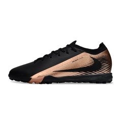 Nike Zoom Mercurial Vapor 16 Elite Black and Bronze Turf TF Football Boot