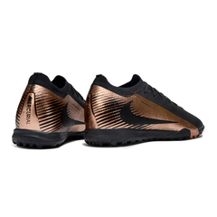 Nike Zoom Mercurial Vapor 16 Elite Black and Bronze Turf TF Football Boot