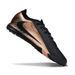 Nike Zoom Mercurial Vapor 16 Elite Black and Bronze Turf TF Football Boot