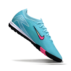 Nike Zoom Mercurial Vapor 16 Elite Light Blue and Pink Turf TF Football Boot