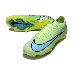 Nike Air Zoom Mercurial Vapor 16 Elite Green and Light Blue Firm Ground FG Football Boot