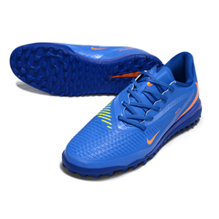 Nike Phantom 6 Academy Blue and Orange Turf TF Football Boot