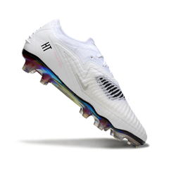 Scarpa da calcio Nike Phantom 6 Elite bianca e rosa per terreni compatti FG