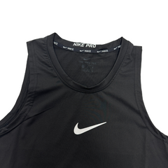 Camiseta de tirantes negra Nike