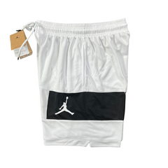 Pantalones cortos Jordan blancos y negros