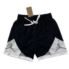 Jordan Black and White Shorts