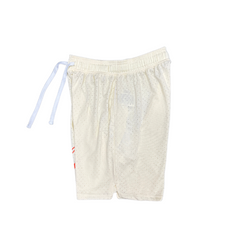 Pantaloncini Nike Beige Rossi 