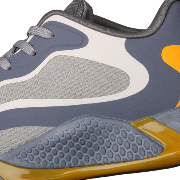 Tênis Adidas Alphabounce Instinct Cinza e Amarelo - VENI Futebol