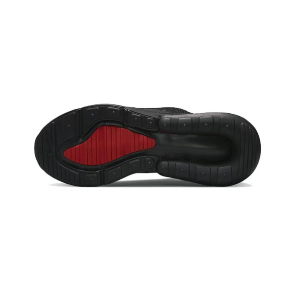 Tênis Nike Air Max 270 React Preto e Vermelho - VENI Futebol