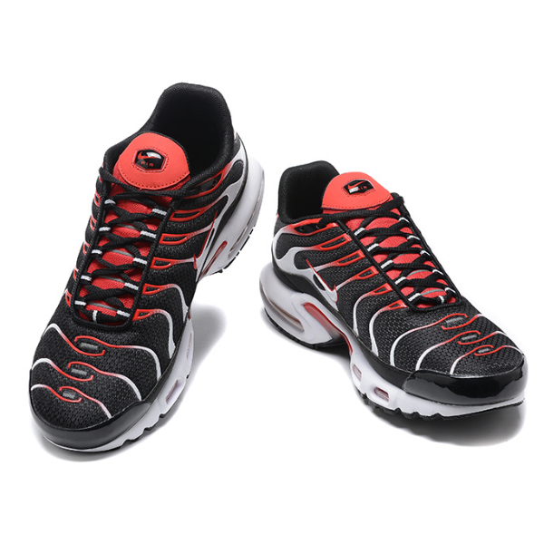 Tênis Nike Air Max Plus TN Preto, Branco e Vermelho - VENI Futebol