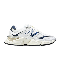 Zapatillas casuales New Balance 9060 blancas y azul marino