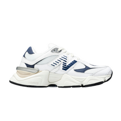 Scarpe casual New Balance 9060 bianche e blu navy