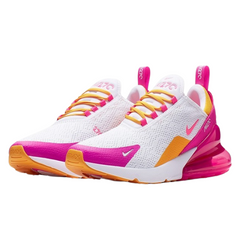 Scarpe casual Nike Air Max 270 React Laser Fuschia University Gold