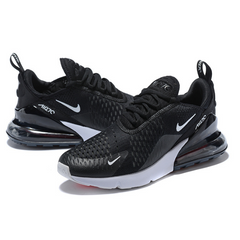Zapatillas Nike Air Max 270 React informales en blanco y negro