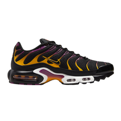 Scarpe casual Nike Air Max Plus TN nere e oro universitario