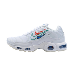 Zapatillas casuales Nike Air Max Plus TN blancas con múltiples Swoosh