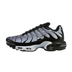 Zapatillas casuales Nike Air Max Plus TN blancas, plateadas y negras