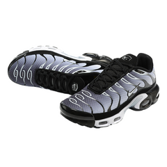 Zapatillas casuales Nike Air Max Plus TN blancas, plateadas y negras