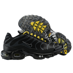 Nike Air Max Plus TN Black and Yellow Casual Shoes