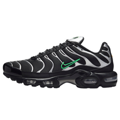 Nike Air Max Plus TN Zapatillas casuales negras, plateadas y verdes