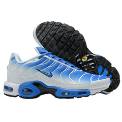 Nike Air Max Plus TN Zapatillas casuales blancas y azules