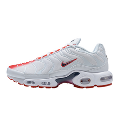 Scarpe casual Nike Air Max Plus TN bianche rosse universitarie
