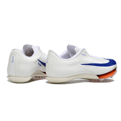 Zapatillas de clavos para correr Nike Air MaxFly 2 blancas y azules