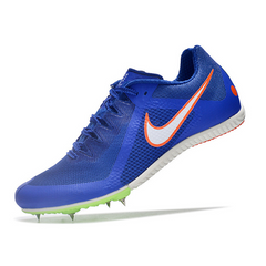 Zapatillas de clavos Nike Rival M10 azules para correr