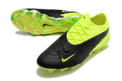 Chuteira Campo Nike Phantom GX Elite FG Preta e Verde - VENI Futebol