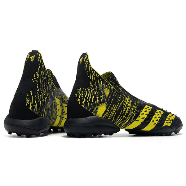 Chuteira Adidas Predator Freak+ TF Preta e Amarela - VN Esportes