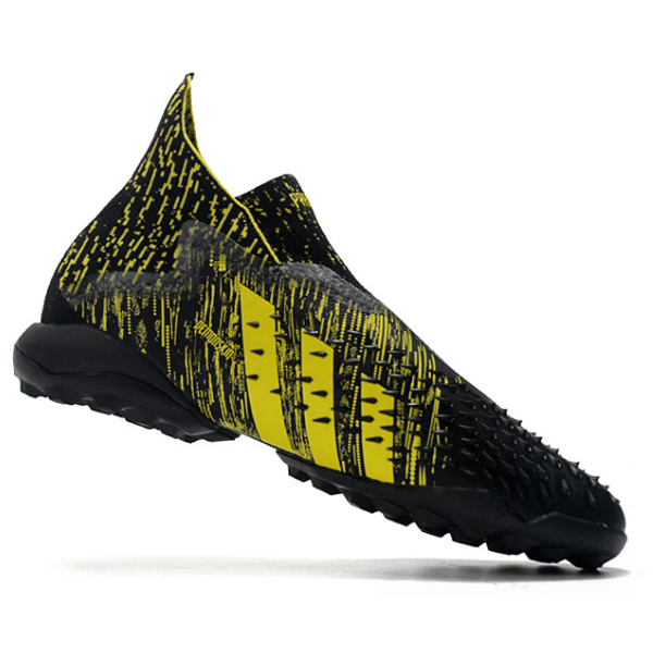 Chuteira Adidas Predator Freak+ TF Preta e Amarela - VN Esportes
