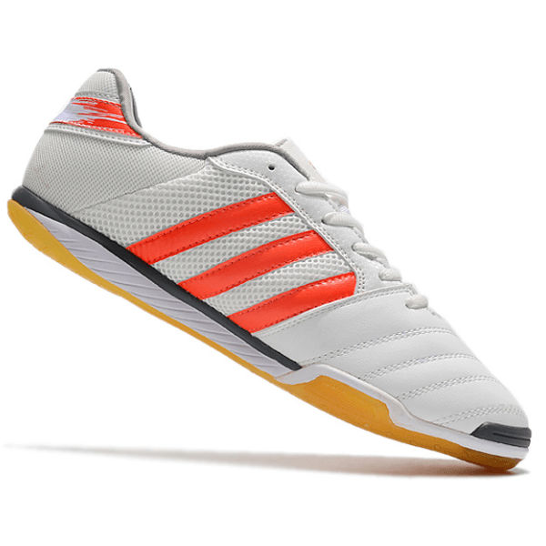 Chuteira Futsal Adidas Top Sala IC Branco e Rosa - VN Esportes