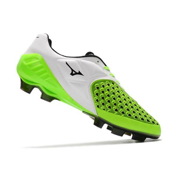Chuteira Mizuno Wave Ignitus 4 Branca e Verde - VN Esportes