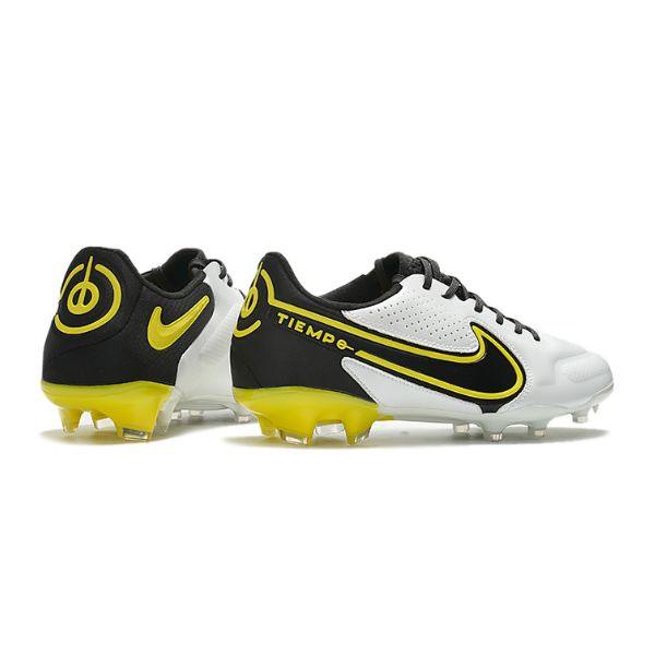 Chuteira Nike Tiempo 9 Legend FG Amarela e Preta - VN Esportes