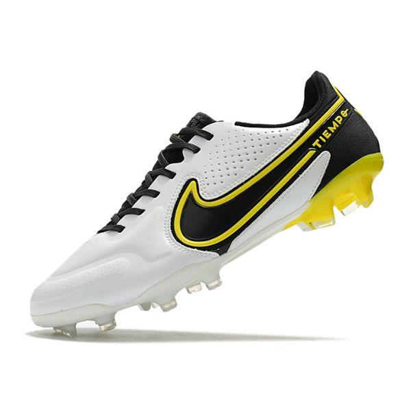 Chuteira Nike Tiempo 9 Legend FG Amarela e Preta - VN Esportes