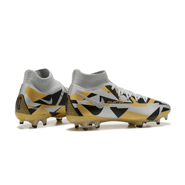 Chuteira Campo Nike Phantom GT 2 DF Elite FG Amarela,Cinza e Preta - VN Esportes