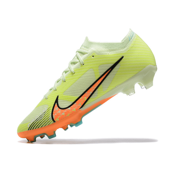 Chuteira Campo Nike Zoom Mercurial Vapor 15 Elite FG Amarela e Laranja - VN Esportes