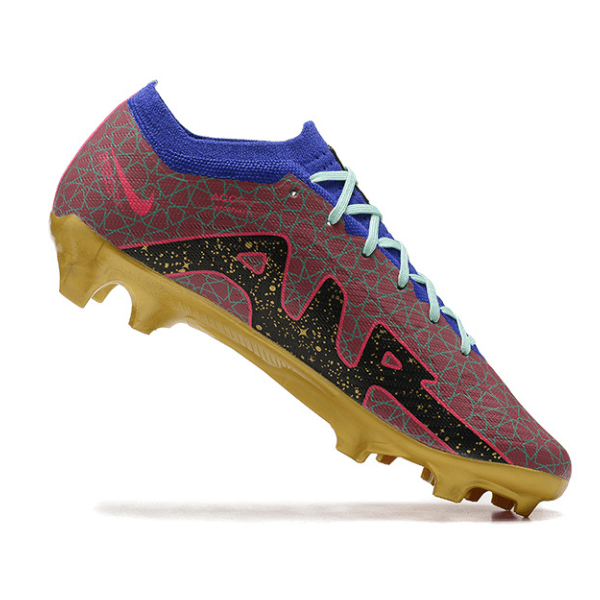 Chuteira Campo Nike Zoom Mercurial Vapor 15 Elite FG Rosa e Verde - VN Esportes