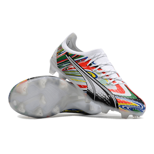 Chuteira Campo Puma Ultra Ultimate FG Colorida - VN Esportes