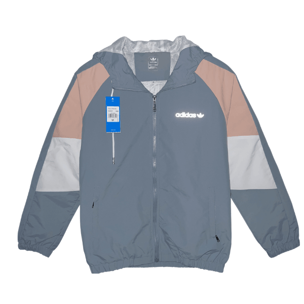 Corta Vento Adidas Azul,Rosa e Branco - VN Esportes